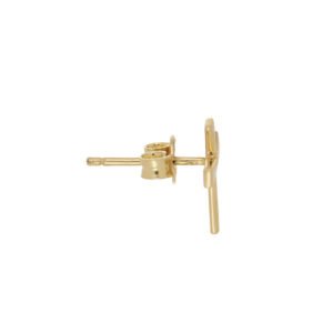 Broquel cruz lisa de oro - Image 2