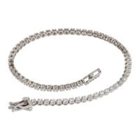 Pulsera Tennis en Oro 14k con Diamantes de Laboratorio