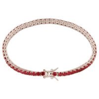Pulsera de plata fina