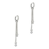 Aretes Huggies plata