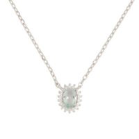 Gargantilla de plata para mujer
