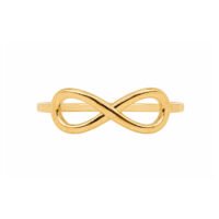 Anillo de infinito oro